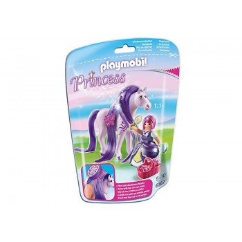 Playmobil Πριγκίπισσα Βιολέτα Με Άλογο 6167 4008789061676