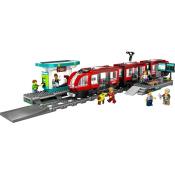 LEGO City Downtown Streetcar And Station 60423 5702017589190