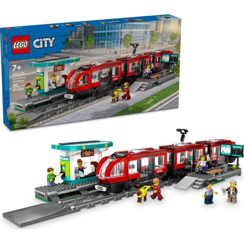 LEGO City Τραμ Και Σταθμός Στο Κέντρο Της Πόλης 60423 5702017589190