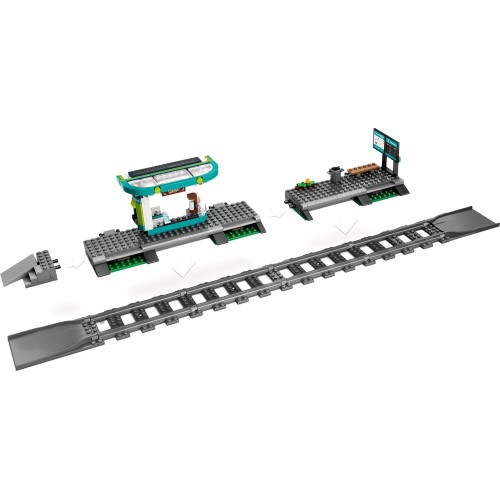 LEGO City Downtown Streetcar And Station 60423 5702017589190