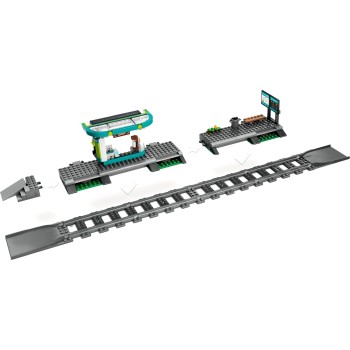 LEGO City Τραμ Και Σταθμός Στο Κέντρο Της Πόλης 60423 5702017589190