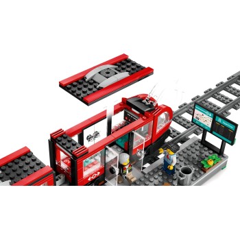 LEGO City Τραμ Και Σταθμός Στο Κέντρο Της Πόλης 60423 5702017589190