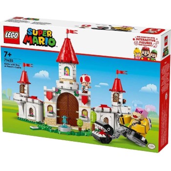LEGO Super Mario Μάχη Με Τον Roy Στο Κάστρο Της Peach 71435 5702017592442