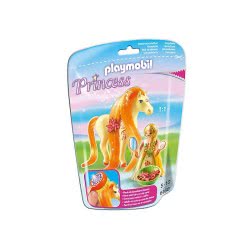 Playmobil Πριγκίπισσα Ηλιόλουστη Με Άλογο 6168 4008789061683