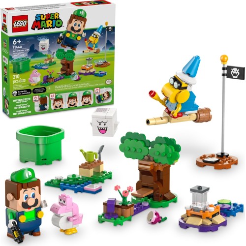 Super Mario Περιπέτειες Με Τον Διαδραστικό Lego Luigi 71440 5702017595641