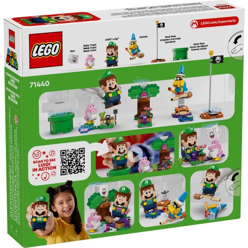 Super Mario Περιπέτειες Με Τον Διαδραστικό Lego Luigi 71440 5702017595641