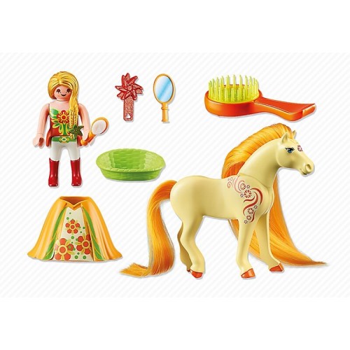 Playmobil Πριγκίπισσα Ηλιόλουστη Με Άλογο 6168 4008789061683