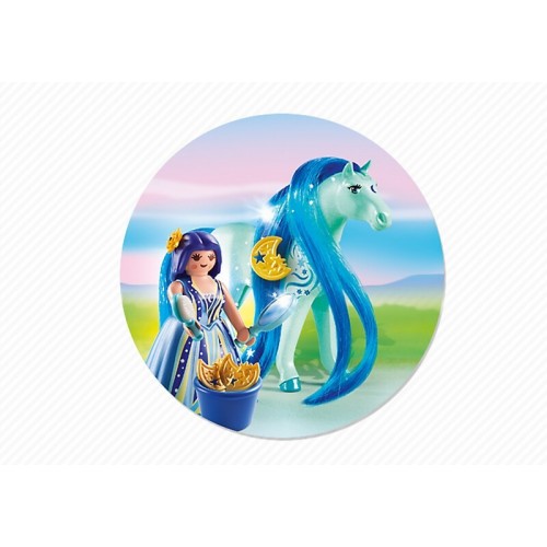 Playmobil Πριγκίπισσα Φεγγαρόλουστη Με Άλογο 6169 4008789061690