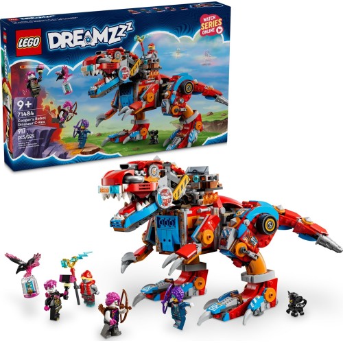 LEGO Dreamzzz Ρομποτικός Δεινόσαυρος Σι-Ρεξ Του Κούπερ 71484 5702017584294