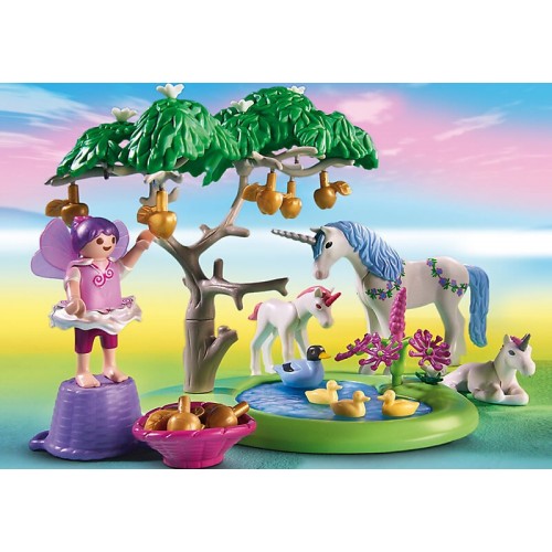 Playmobil Νεράιδες Με Μονόκερους Και Μανιταρόσπιτο 6055 4008789060556