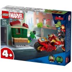 LEGO Marvel Avengers Marvel Super Heroes Iron Man With Bike And The Hulk 76287 5702017590103