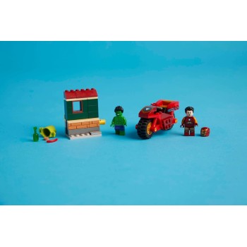 LEGO Marvel Avengers Marvel Super Heroes Iron Man With Bike And The Hulk 76287 5702017590103
