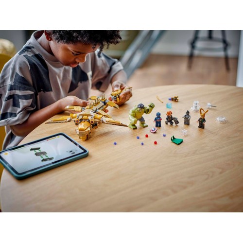 LEGO Marvel Avengers Marvel Super Heroes The Avengers Vs. Leviathan 76290 5702017590134