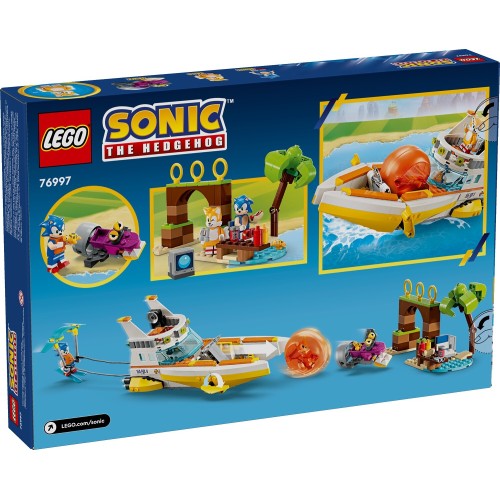 LEGO Sonic The Hedgehog Σκάφος Περιπέτειας Του Tails 76997 5702017592534