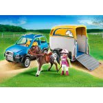 Playmobil Όχημα Με Τρέιλερ Μεταφοράς Αλόγων 5223 4008789052230