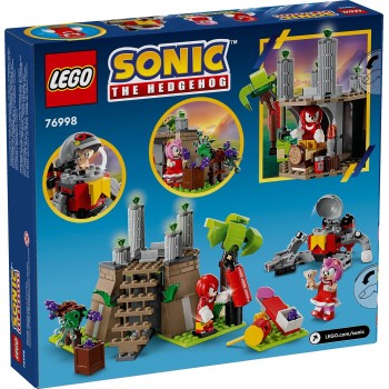 LEGO Sonic The Hedgehog Knuckles And Master Emerald Shrine 76998 5702017592541