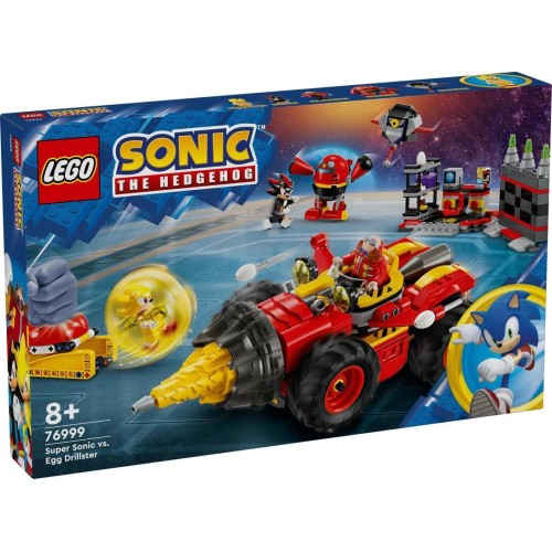 LEGO Sonic The Hedgehog Super Sonic Vs. Egg Drillster 76999 5702017592558