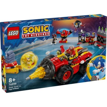LEGO Sonic The Hedgehog Super Εναντίον Egg Drillster 76999 5702017592558