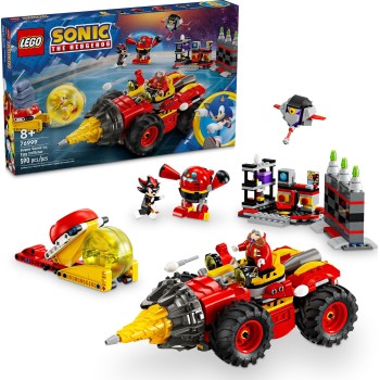 LEGO Sonic The Hedgehog Super Εναντίον Egg Drillster 76999 5702017592558