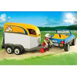 Playmobil Όχημα Με Τρέιλερ Μεταφοράς Αλόγων 5223 4008789052230
