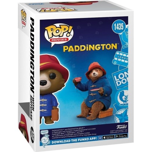 Funko Pop Movies: Paddington - Paddington With Suitcase 1435 Φιγούρα Βινυλίου 72357 889698723572