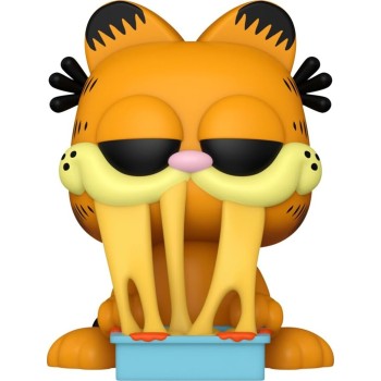 Funko pop! comics: garfield– garfield with lasagna pan - collectable vinyl figure 094064 889698801614