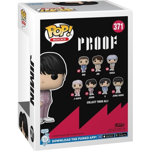 Funko pop! rocks: bts - jimin - collectable vinyl figure - gift idea - official m 085208 889698725774
