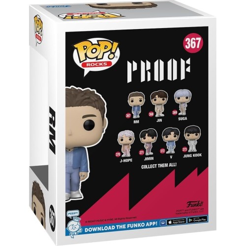 Funko Pop! Rocks: BTS - RM N.367 Συλλεκτική Φιγούρα Βινυλίου 085213 889698725804