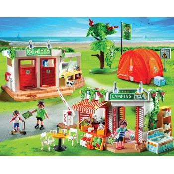 Playmobil Μεγάλο Οργανωμένο Camping 5432 4008789054326