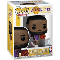 Funko Pop! Basketball: NBA Los Angeles Lakers - Lebron James N.172 Vinyl Figure 092559 889698751179