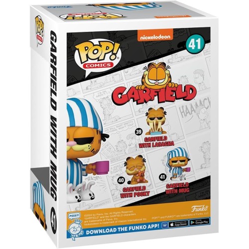 Funko Pop! Comics: Garfield – Garfield With Mug N.41 Συλλεκτικό Βινύλιο 094065 889698801621