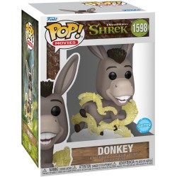 Funko Pop! Movies: Shrek - Donkey (Glitter) N.1598 Συλλεκτική Φιγούρα Βινυλίου 094051 889698811729