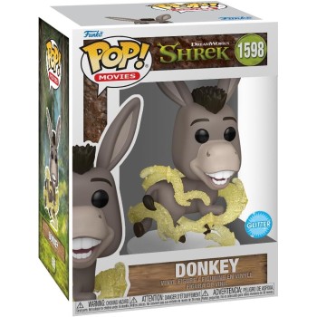 Funko Pop! Movies: Shrek - Donkey (Glitter) N.1598 Vinyl Figure 094051 889698811729