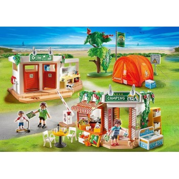 Playmobil Μεγάλο Οργανωμένο Camping 5432 4008789054326