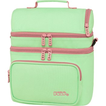 POLO Double Cooler Lunch Bag Pistachio / Pink 907096-6939 5201927129057