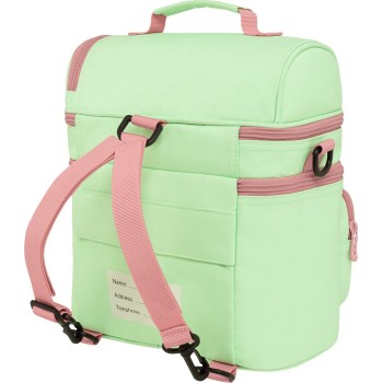 POLO Double Cooler Lunch Bag Pistachio / Pink 907096-6939 5201927129057