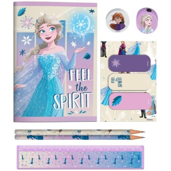 Diakakis imports Disney Frozen Σχολικό Σετ Σε Pvc Τσαντάκι Frozen 000564519 5205698692901