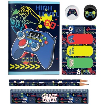 Diakakis imports Stationery set Must in pvc bag boy 000586002 5205698692925