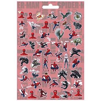 Diakakis imports Stickers 300pcs Block 14,5x21,5cm Spiderman 000508026 5205698564833