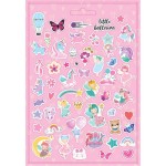 Diakakis imports Αυτοκολλητα 300τεμ Μπλοκ 14,5χ21,5εκ the Littles Girl 000646871 5205698564659