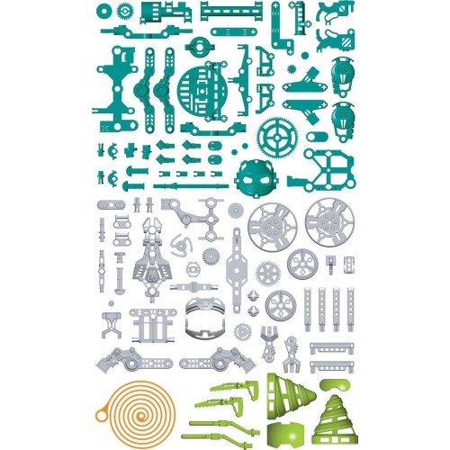 Clementoni Μαθαίνω και Δημιουργώ Learn and Create Robotics Educational Game Space Miner Robotics Workshop for 9+ Years old 1026-