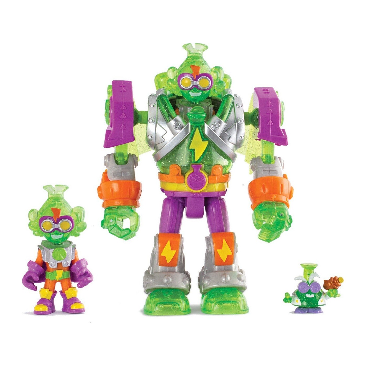 As company Superzings Superthings Superbot Mini Creatures With Mega-k ...