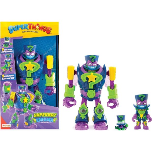 As company Superzings Superthings Mini Superbots With Enigma Figures for Ages 3+ 1013-62118 8431618020258