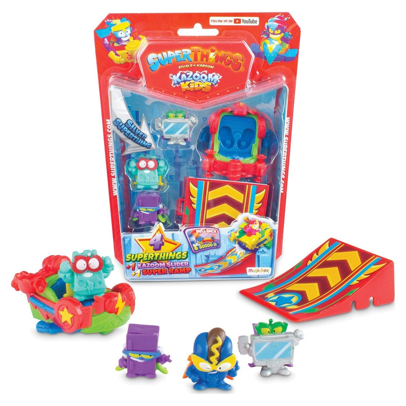As company Superzings Superthings Mini Creatures Kazoom Blister 4 ...