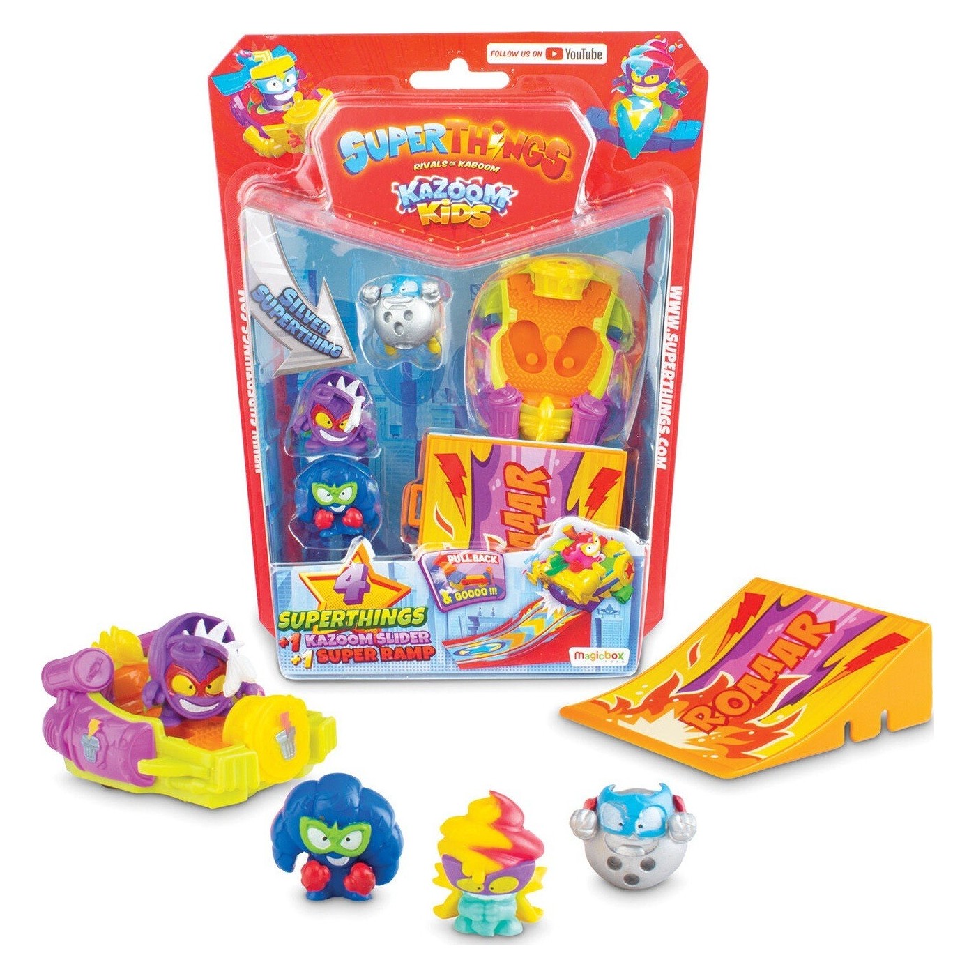 As company Superzings Superthings Mini Creatures Kazoom Blister 4 ...