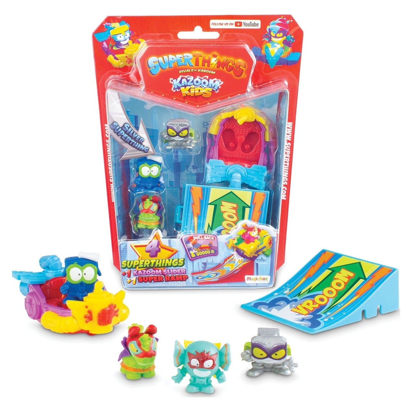 As company Superzings Superthings Mini Creatures Kazoom Blister 4 ...
