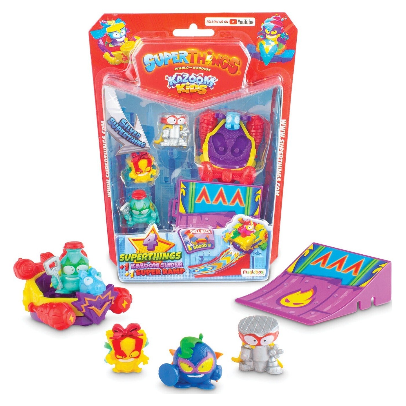 As company Superzings Superthings Mini Creatures Kazoom Blister 4 ...