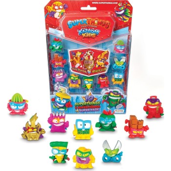 As company Superzings Superthings Μικροπλάσματα Kazoom  Blister 9+1 Φιγούρες 1013-61136 8431618016282