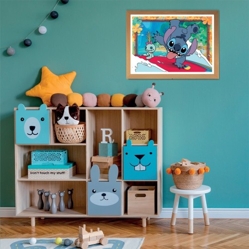 Clementoni Παιδικό Παζλ Super Color Disney Stitch 2X20 Τμχ 1200-24809 8005125248094