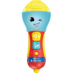 Baby Clementoni Βρεφικό Παιχνίδι Baby Mικρόφωνο Για 10-36 Μηνών 1000-17913 8005125179138